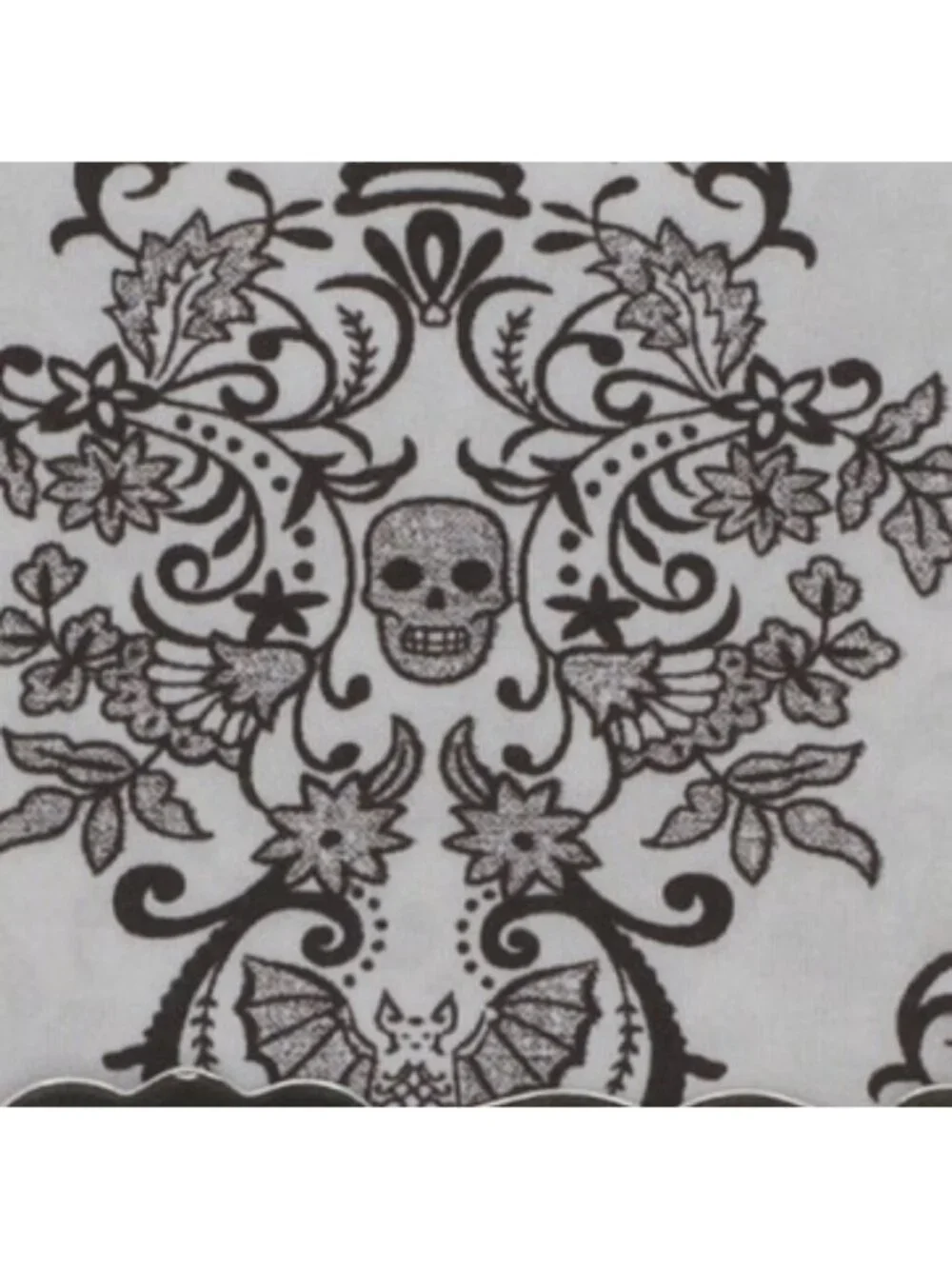 ENVOGUE Victorian Style Halloween Lace Print Sheet Set